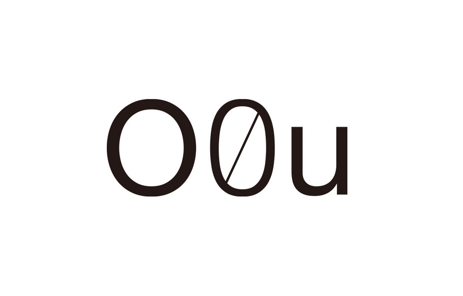 O0u＜オー・ゼロ・ユー＞サイズ表記変更のお知らせ