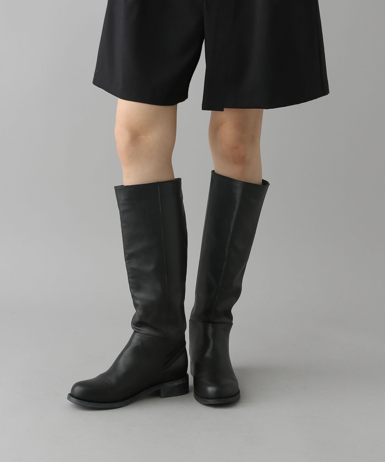 クラネ正規品‼️新品箱入り⭐️ROUND TOE LONG BOOTSロングブーツ - 靴