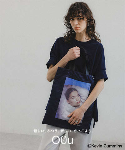 【relief O0u】O0u×Kevin cummins PUFF TOTE BAG