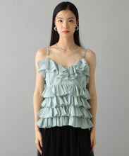 【INDIA IS BEAUTIFUL】COTTON FRILL CAMISOLE 【coming soon】
