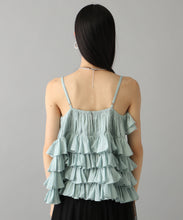 【INDIA IS BEAUTIFUL】COTTON FRILL CAMISOLE
