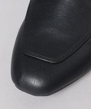 APPLE LEATHER BIT LOAFERS
