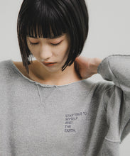 【relief O0u】LAME SWEAT PULLOVER
