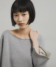 【relief O0u】LAME SWEAT PULLOVER
