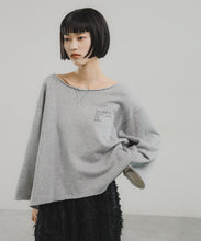 【relief O0u】LAME SWEAT PULLOVER
