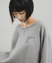 【relief O0u】LAME SWEAT PULLOVER
