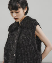 ALPACA SHORT KNIT VEST
