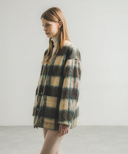 REVERSIBLE CHECK CARDIGAN JACKET
