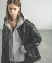 【LEFTOVERS】DETACHABLE ECO LEATHER BLOUSON
