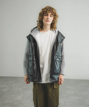 【LEFTOVERS】DETACHABLE ECO LEATHER BLOUSON
