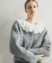 【INDIA IS BEAUTIFUL】COTTON FRILL COLLAR PULLOVER
