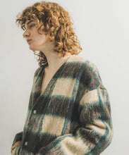 REVERSIBLE CHECK CARDIGAN JACKET
