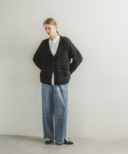 ALPACA LOOP KNIT CARDIGAN COAT
