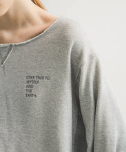 【relief O0u】LAME SWEAT PULLOVER
