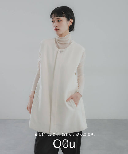 WHITE/モデル:165cm/着用サイズ:FREE