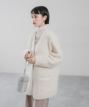 ALPACA LOOP KNIT CARDIGAN COAT
