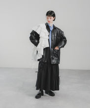 【LEFTOVERS】DETACHABLE ECO LEATHER BLOUSON
