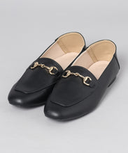 APPLE LEATHER BIT LOAFERS
