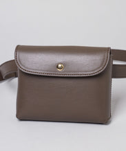 APPLE LEATHER WAIST BELT BAG
