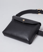 APPLE LEATHER WAIST BELT BAG
