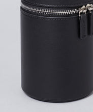 APPLE LEATHER CIRCLE VANITY BAG
