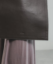 【relief O0u】 APPLE LEATHER LOGO TOTE BAG
