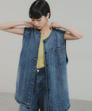 【O0u×YENN】TACK DENIM VEST
