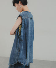 【O0u×YENN】TACK DENIM VEST
