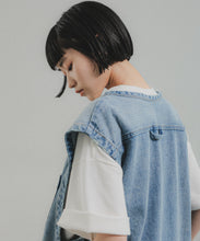 【O0u×YENN】TACK DENIM VEST
