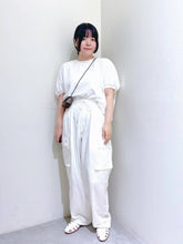 WHITE/hito(158cm)/着用サイズ:L
