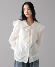 【INDIA IS BEAUTIFUL】COTTON COLLAR BLOUSE
