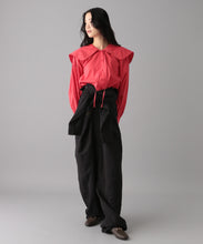 【INDIA IS BEAUTIFUL】COTTON COLLAR BLOUSE
