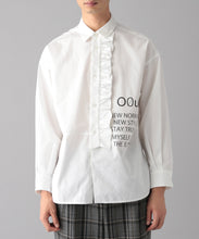 【relief O0u】REBORN FRILL SHIRT【120s premium】
