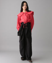 【INDIA IS BEAUTIFUL】COTTON COLLAR BLOUSE
