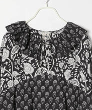 【INDIA IS BEAUTIFUL】COTTON FLOWER PATTERN ONEPIECE
