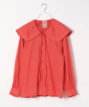 【INDIA IS BEAUTIFUL】COTTON COLLAR BLOUSE
