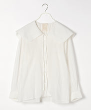 【INDIA IS BEAUTIFUL】COTTON COLLAR BLOUSE
