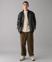 【LEFTOVERS】DETACHABLE ECO LEATHER BLOUSON
