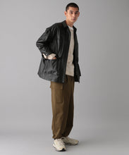 【LEFTOVERS】DETACHABLE ECO LEATHER BLOUSON
