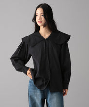 【INDIA IS BEAUTIFUL】COTTON COLLAR BLOUSE
