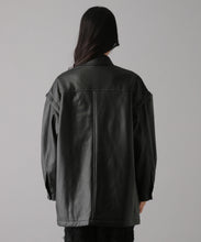 【LEFTOVERS】DETACHABLE ECO LEATHER BLOUSON
