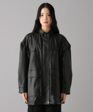 【LEFTOVERS】DETACHABLE ECO LEATHER BLOUSON
