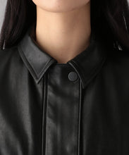 【LEFTOVERS】DETACHABLE ECO LEATHER BLOUSON
