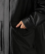 【LEFTOVERS】DETACHABLE ECO LEATHER BLOUSON
