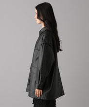 【LEFTOVERS】DETACHABLE ECO LEATHER BLOUSON
