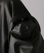 【LEFTOVERS】DETACHABLE ECO LEATHER BLOUSON
