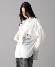 【relief O0u】REBORN FRILL SHIRT【120s premium】
