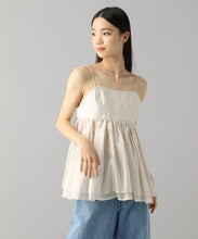 SHEER GATHER CAMISOLE

