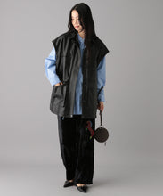 【LEFTOVERS】DETACHABLE ECO LEATHER BLOUSON
