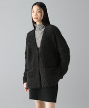 ALPACA LOOP KNIT CARDIGAN COAT
